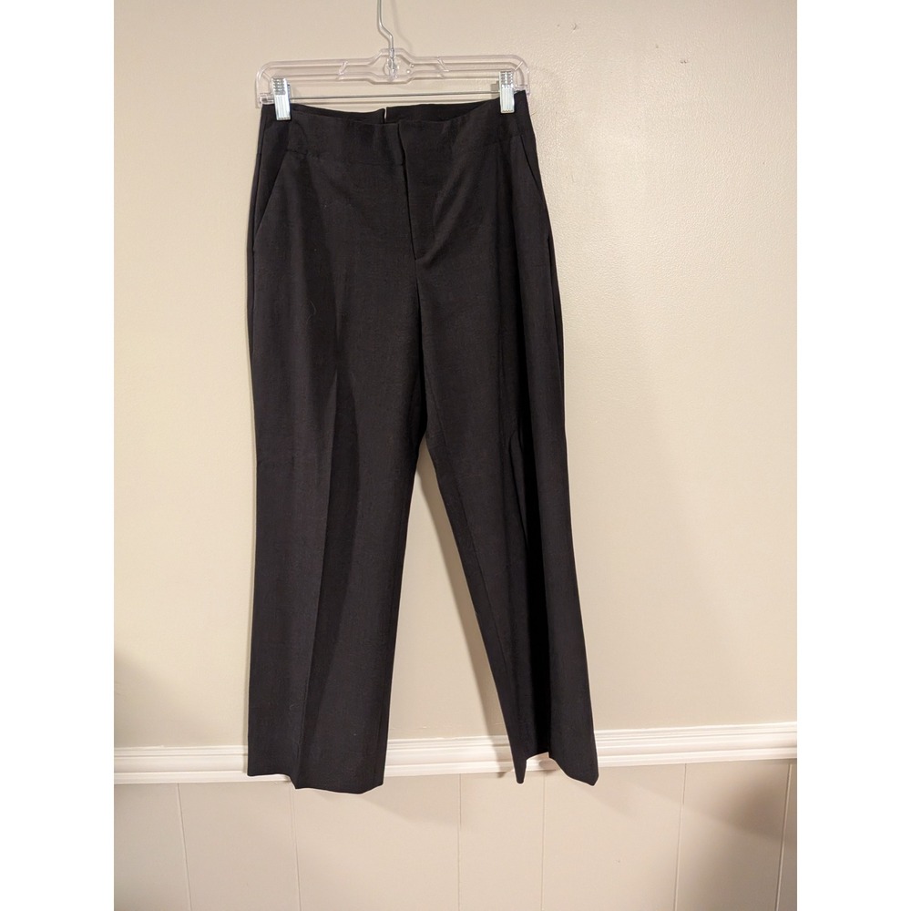 Banana Republic Pant Suit Womens 4/2 Black Wool Blend Made in Italy Stretch - Picture 7 of 11